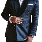 Men's suit with embroidery