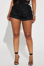 Short cargo en nylon Next Level - Noir