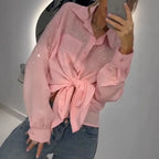 Cardigan chemise paillettes effet 3D