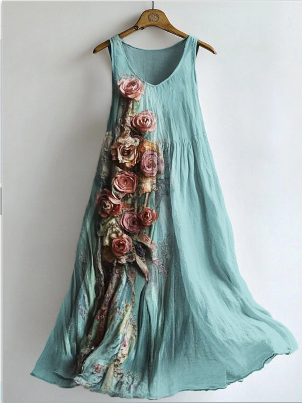 Robe sans manches imprimé 3D - Effet stéréo