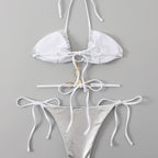 Cleopatra — Two-piece silver bikini