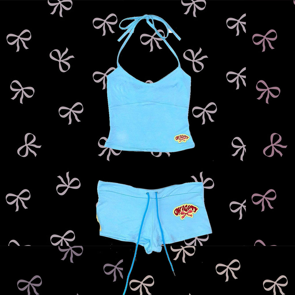 Ensemble deux pièces Camisole et short motif animalier