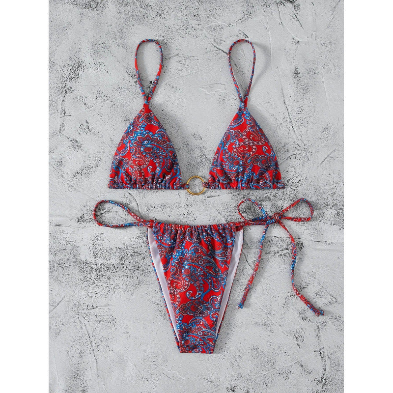 Lilou — Bikini deux-pièces à motif floral