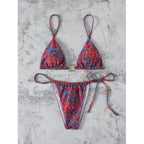 Lilou — Bikini deux-pièces à motif floral