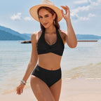 Mélanie — Black two-piece bikini