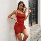 Robe dos nu courte - Chic minimaliste