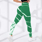 Legging de sport sans coutures tie-dye effet push-up - Chic&Shines