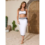 Clovis — White three-piece set
