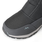 Bottes d'hiver pour femmes avec fermeture éclair latérale - Bottes de neige imperméables, antidérapantes et durables avec doublure chaude