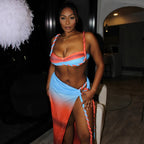 Dalida — Blue Beach Wrap Set
