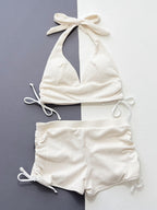 Elia — Bikini deux-pièces triangle crème