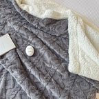 CozyNest - Reversible Fleece Blanket