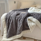 CozyNest - Reversible Fleece Blanket