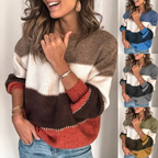 Brigitte | Pull tricoté automnal
