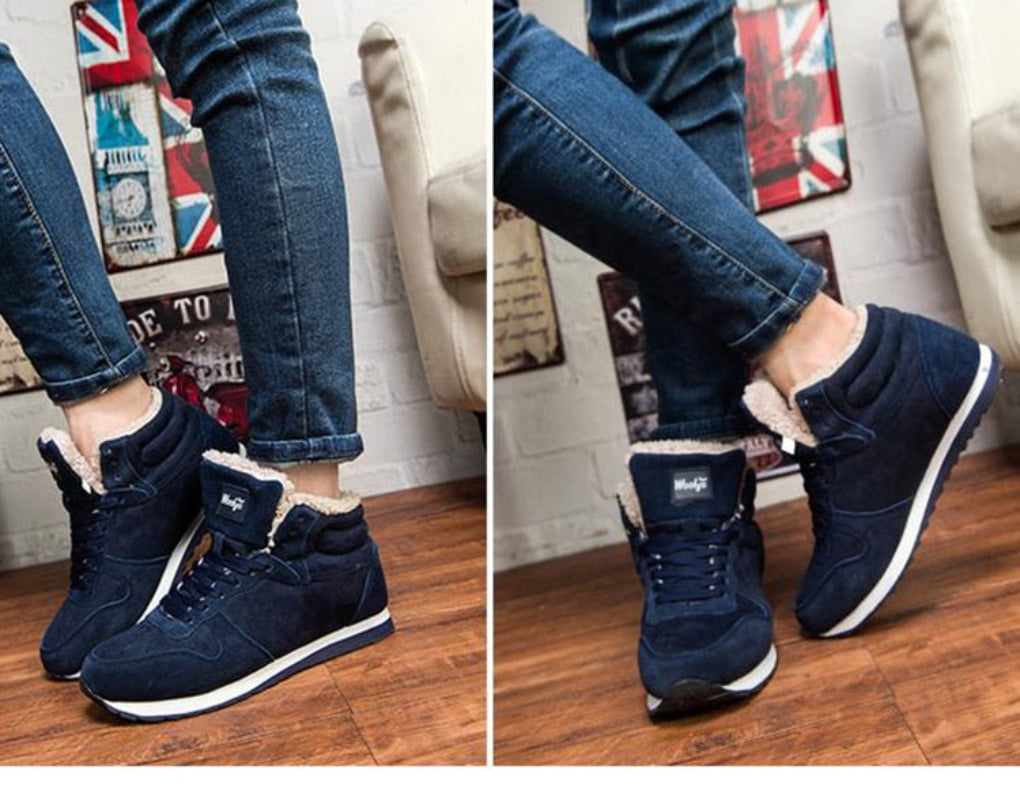 Bottes d'hiver pour hommes - Chaudes et pratiques pour les jours froids