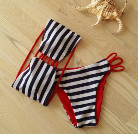 Maillot de bain imprimé bikini