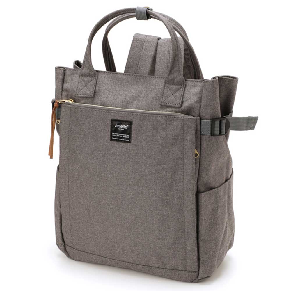 Sac à main et sac à dos multifonctionnel - pour usage quotidien et voyage - détail de voyage - couleur grise