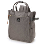 Sac à main et sac à dos multifonctionnel - pour usage quotidien et voyage - détail de voyage - couleur grise