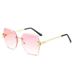 Lunette de soleil carrée dégradée - Chic&Shines