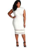 Robe mi longue sans manches - Chic&Shines