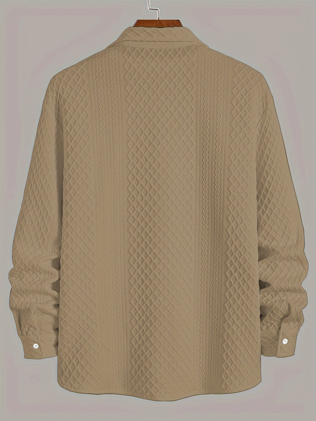 Chemise stretch en tricot pour hommes - Confort moderne avec une touche classique
