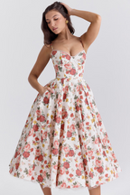 Sophie | Robe Longue Amincissante De Luxe Automnale