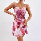 Robe Midi Dégradé à Bretelles