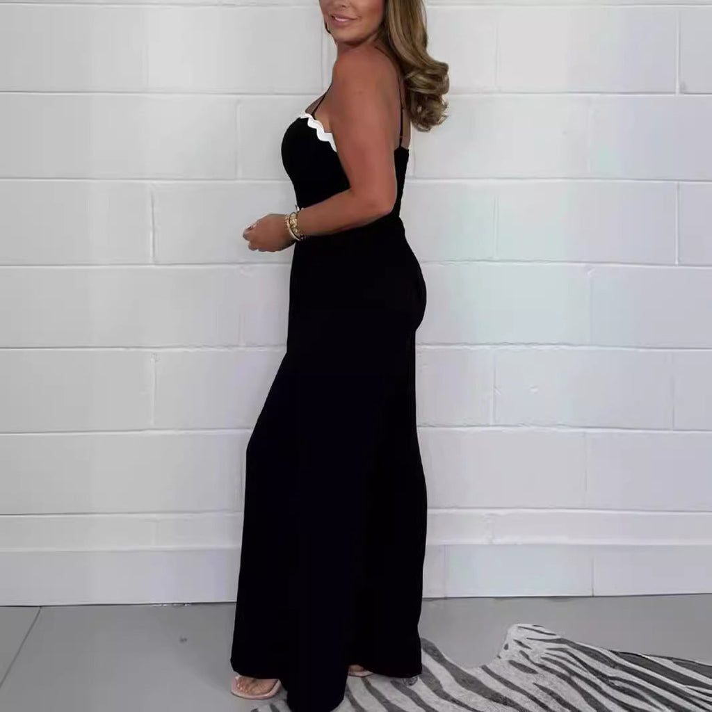 Strap jumpsuit
