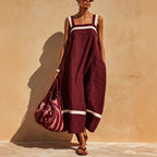 Linen summer dress – Loose and comfortable fit