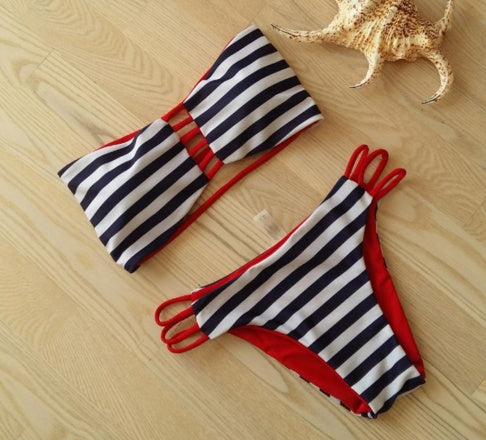 Maillot de bain imprimé bikini