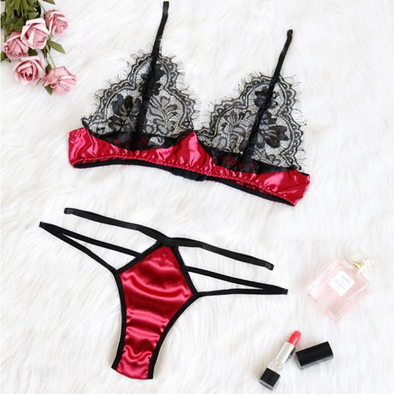 Lingerie set bra thong