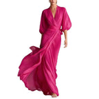 Robe longue épurée — Élégance intemporelle