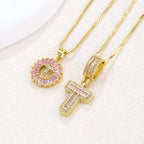 Collier pendentif lettre de l'alphabet - Chic&Shines