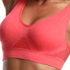 Soutien-gorge de sport rembourré sans coutures en EVA pour femme – Tissu respirant