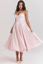 Sophie | Robe Longue Amincissante De Luxe Automnale