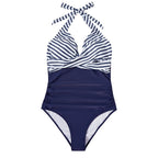 Women's push-up swimsuit, bust-enhancing, figure-slimming, trendy