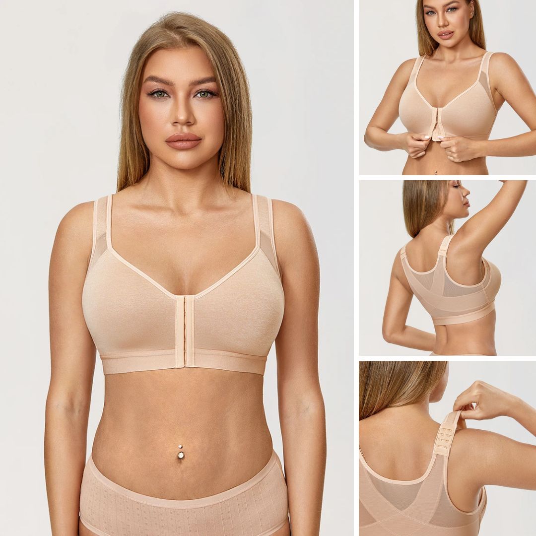 PosturaFlex Wireless Bra Correcteur de posture pour femmes | Soutien-gorge confortable sans fil - Soutien-gorge de maintien sans armature - Amélioration de la posture