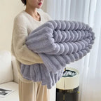 Couverture confort matelassée ultra douillette