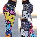 Slim Printed Sport and Yoga Leggings