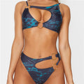 Maillot de bain 2 pièces sexy tie-dye - Chic&Shines