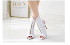 Talons hauts en simili cuir