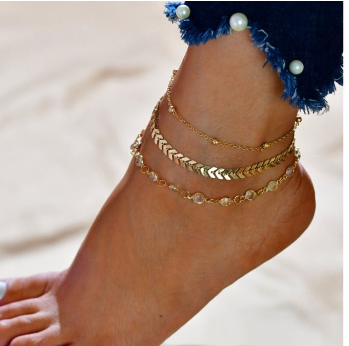 Bracelets de cheville Bohème - Chic&Shines