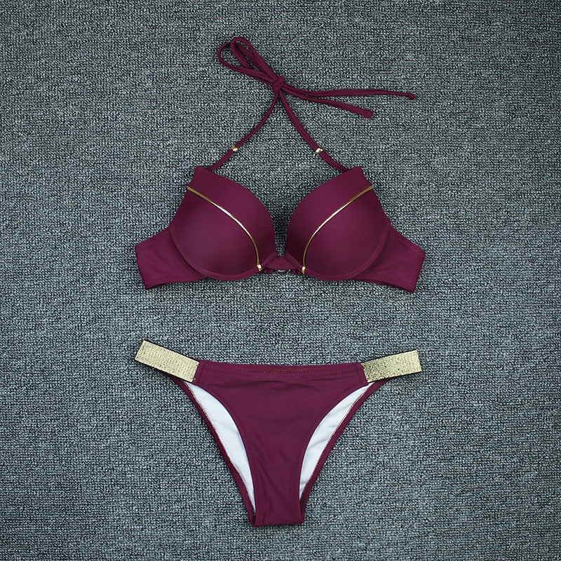Maillot de bain bikini fendu - Chic&Shines
