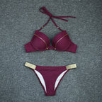 Maillot de bain bikini fendu - Chic&Shines