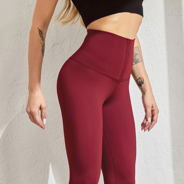 Leggings taille haute à crochet de sport - Chic&Shines
