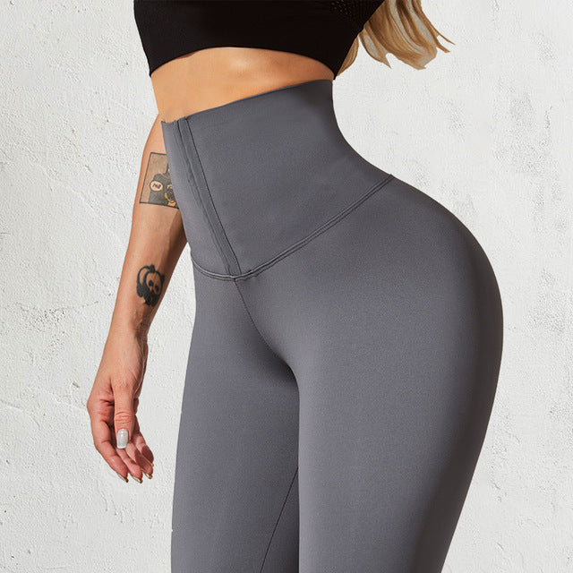 Leggings taille haute à crochet de sport - Chic&Shines