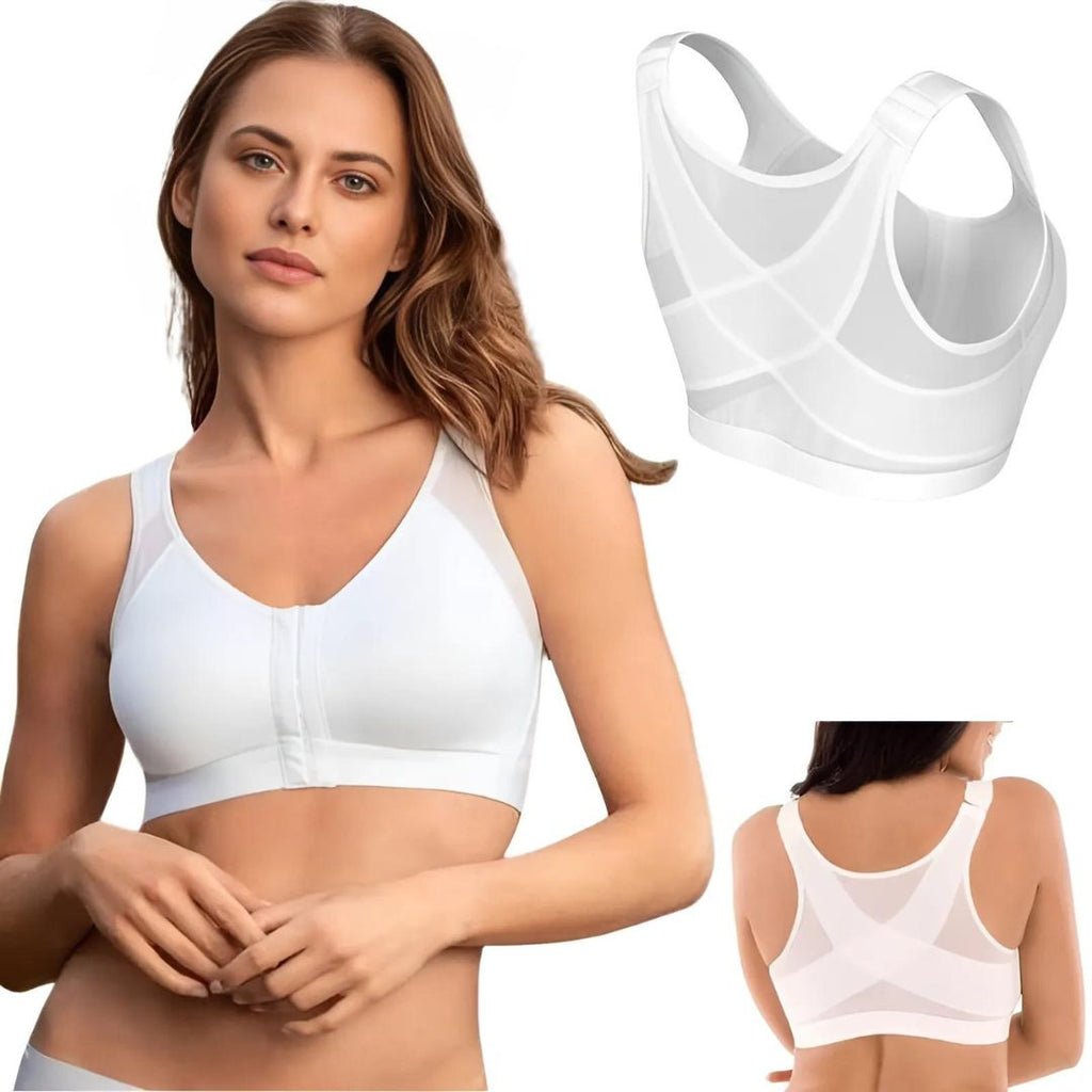 PosturaFlex Wireless Bra Correcteur de posture pour femmes | Soutien-gorge confortable sans fil - Soutien-gorge de maintien sans armature - Amélioration de la posture