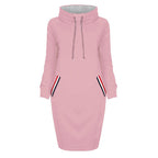 Robe Sweat Moulante A Manches Longues - Chic&Shines