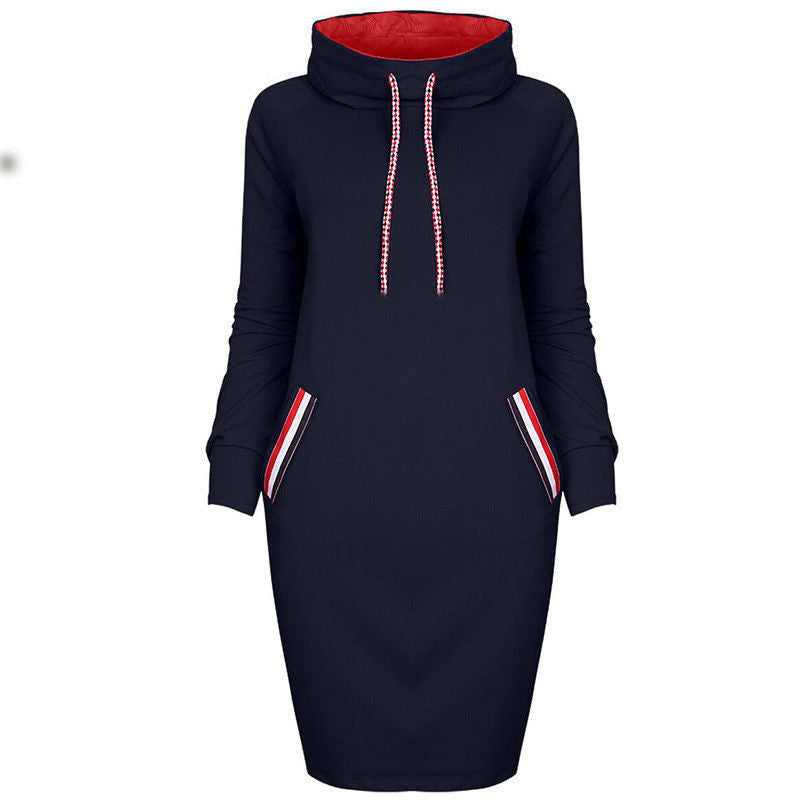 Robe Sweat Moulante A Manches Longues - Chic&Shines