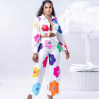 Ensemble chemise courte et pantalon